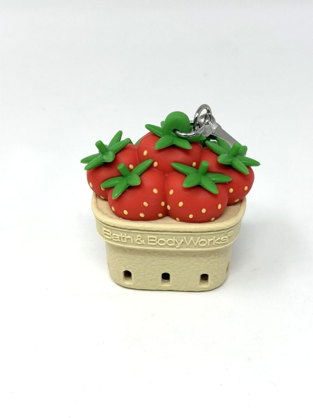 Bath & Body Works Strawberries In Basket PocketBac Sanitizer Holder Clip